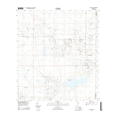2015 Map of Old Myakka, 2015 Print