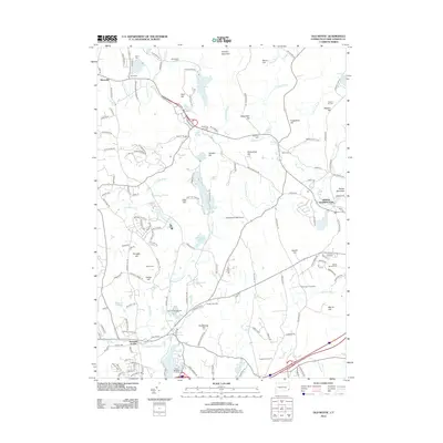 2012 Map of Old Mystic, 2012 Print