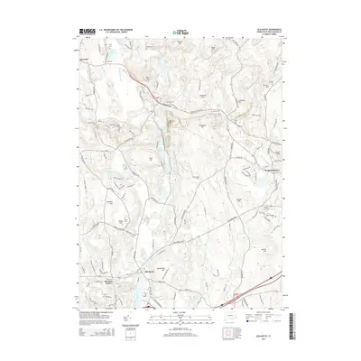 2015 Map of Old Mystic, 2015 Print