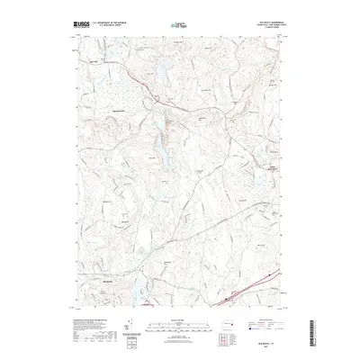 2021 Map of Old Mystic, 2021 Print