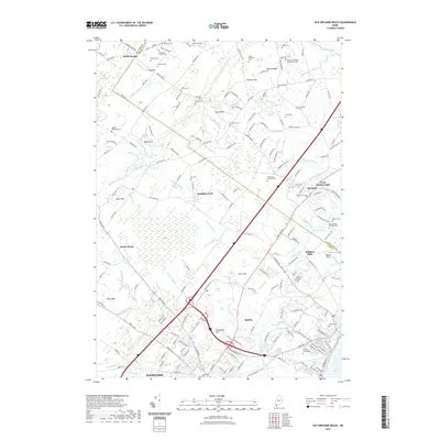 2021 Map of Old Orchard Beach, 2021 Print