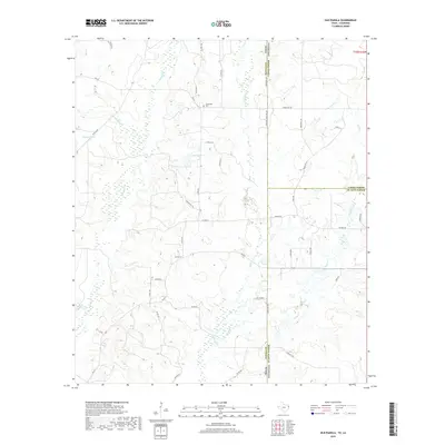 2019 Map of Old Panola, 2019 Print