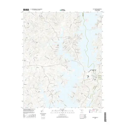 2017 Map of Old Pickens, 2017 Print