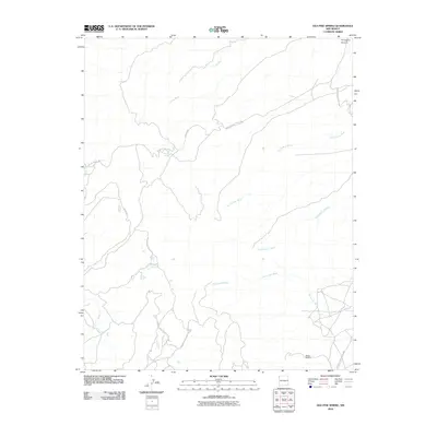 2010 Map of Old Pine Spring, 2010 Print
