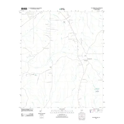 2011 Map of Old Spring Hill, 2011 Print
