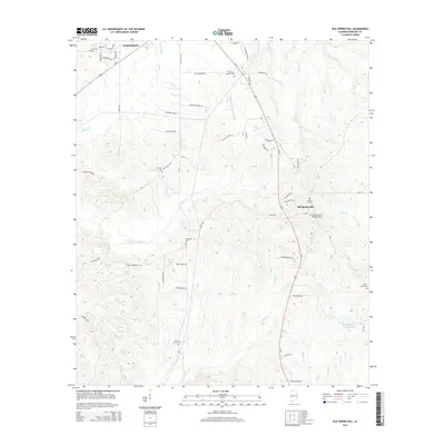 2014 Map of Old Spring Hill, 2014 Print