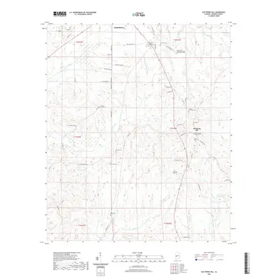 2020 Map of Old Spring Hill, 2020 Print