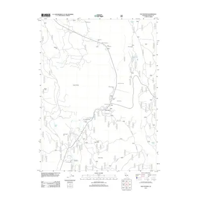 2012 Map of Old Station, 2012 Print