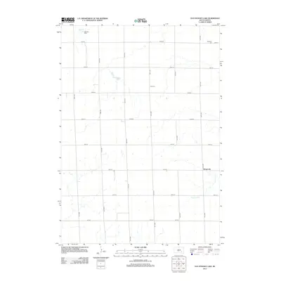 2012 Map of Old Stickney Lake, 2012 Print