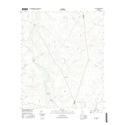 2017 Map of Old Town, 2017 Print