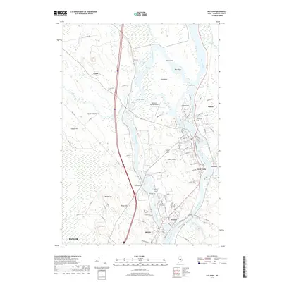 2018 Map of Old Town, 2018 Print