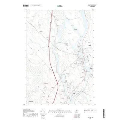 2021 Map of Old Town, 2021 Print