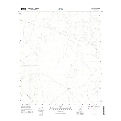 2016 Map of Old X Ranch, 2016 Print