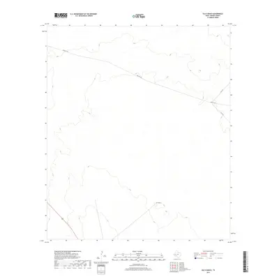 2019 Map of Old X Ranch, 2019 Print