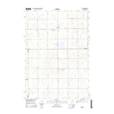 2015 Map of Oldham, 2015 Print