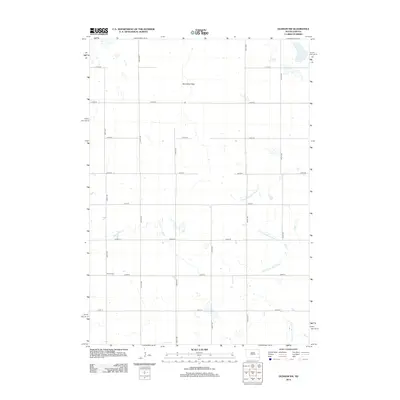 2012 Map of Oldham NW, 2012 Print
