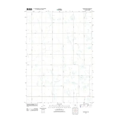 2012 Map of Oldham SW, 2012 Print