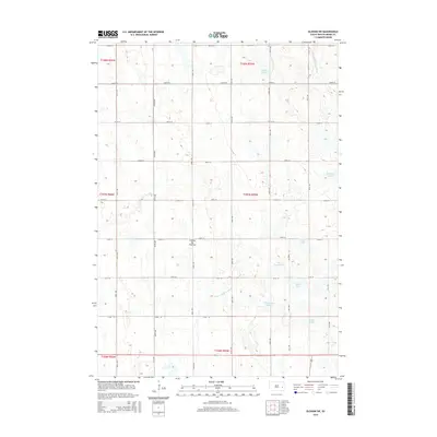 2015 Map of Oldham SW, 2015 Print