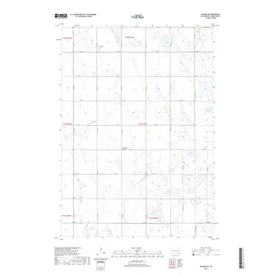 2017 Map of Oldham SW, 2017 Print