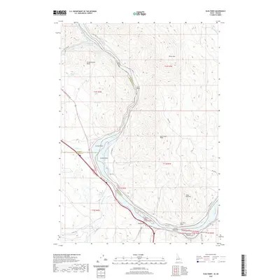2020 Map of Olds Ferry, 2020 Print