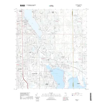 2018 Map of Oldsmar, 2018 Print