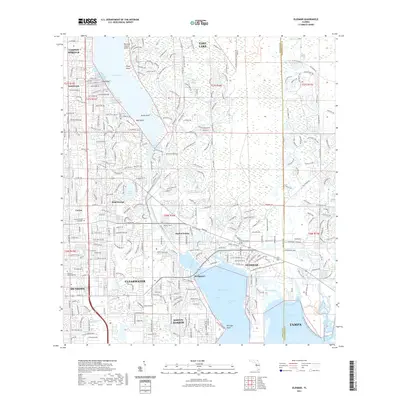 2021 Map of Oldsmar, 2021 Print