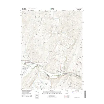 2014 Map of Oldtown, 2014 Print
