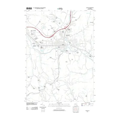 2010 Map of Olean, 2010 Print