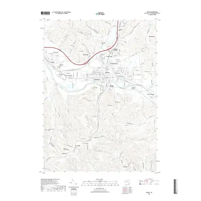 2019 Map of Olean, 2019 Print