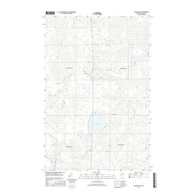 2016 Map of O'Leary Lake, 2016 Print