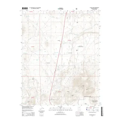 2014 Map of O'Leary Peak, 2014 Print