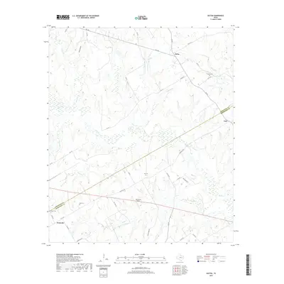 2019 Map of Oletha, 2019 Print