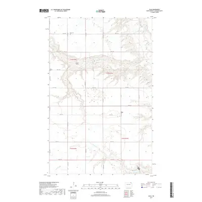 2017 Map of Olga, 2017 Print