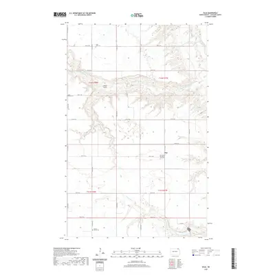 2020 Map of Olga, 2020 Print