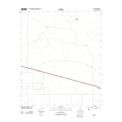 2011 Map of Olga, 2011 Print