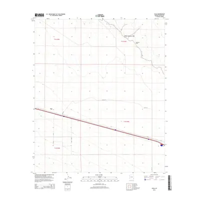 2014 Map of Olga, 2014 Print