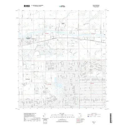 2018 Map of Olga, 2018 Print