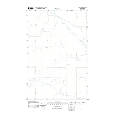 2011 Map of Olga NW, 2011 Print