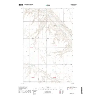 2020 Map of Olga NW, 2020 Print