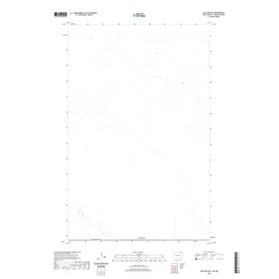 2020 Map of Olga NW OE N, 2020 Print