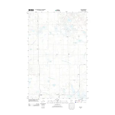 2013 Map of Olga, 2013 Print