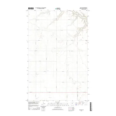 2014 Map of Olga SW, 2014 Print