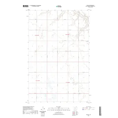 2020 Map of Olga SW, 2020 Print