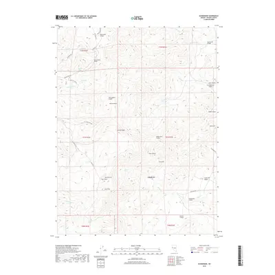 2018 Map of Olinghouse, 2018 Print