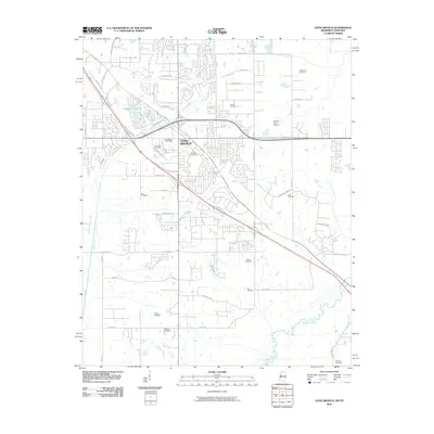 2010 Map of Olive Branch, 2010 Print
