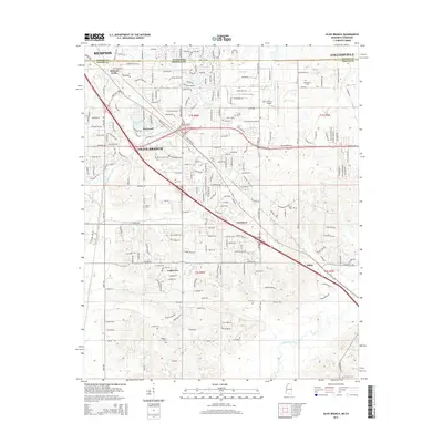 2015 Map of Olive Branch, 2015 Print