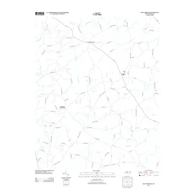 2013 Map of Olive Branch, 2013 Print