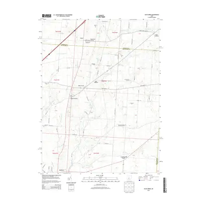 2013 Map of Olive Green, 2013 Print