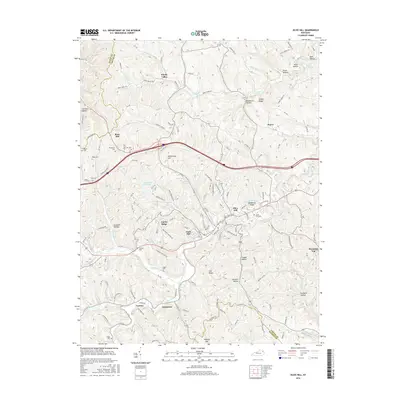 2016 Map of Olive Hill, 2016 Print