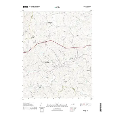 2019 Map of Olive Hill, 2019 Print